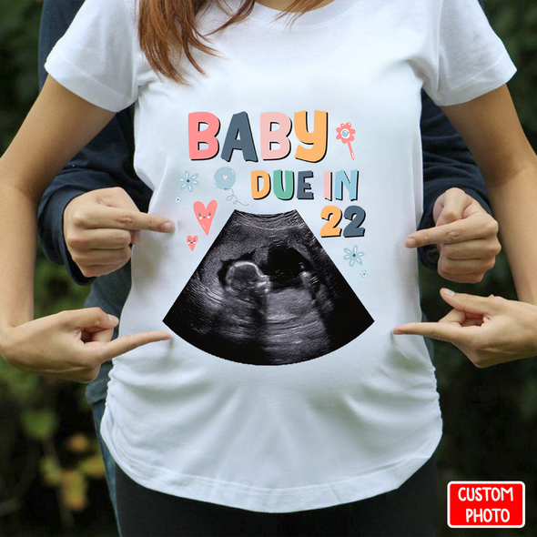 Baby Due In 22 T-Shirt - NT - NN1502226