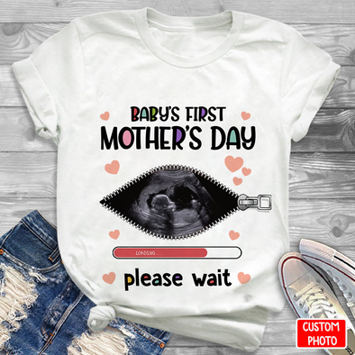 Personalized Gift For Future Mommy Baby's First Mother's Day T-Shirt - NT - NN1404222