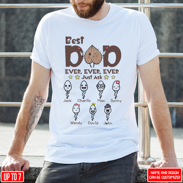 Gift For Future Daddy Best Dad Ever T-Shirt - NT - NN2405223