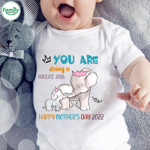 Personalized Gift For Future Mummy You Are Doing A Great Job Baby Onesie - NT - NN1702225