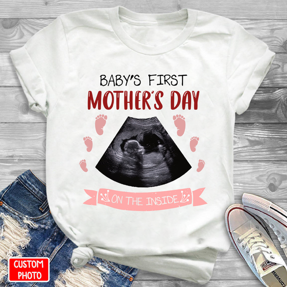 Personalized Gift For Future Mommy Baby's Fisrt Mother's Day T-shirt - NT - NN1903221