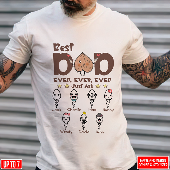 Gift For Future Daddy Best Dad Ever T-Shirt - NT - NN2405223