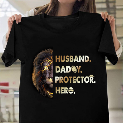 Husband Daddy Protector Hero T-Shirt - NT - NN0112216