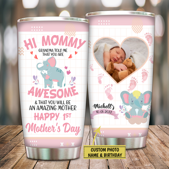 Gift For Mommy You Will Be An Amazing Mother Tumbler - AD - NN1404221