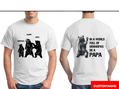 In a world full of Grandpas be a Papa-mc Classic T-Shirt