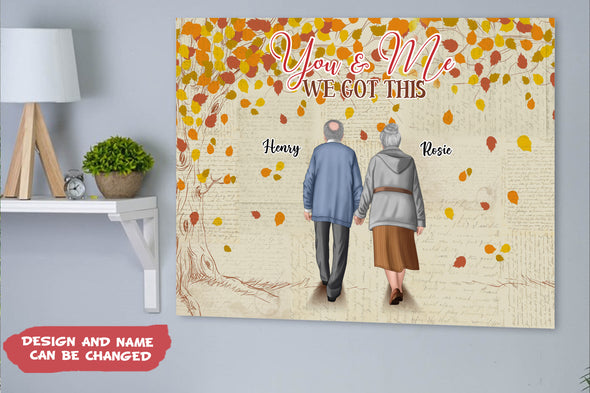 Personalized Gift For Couple You & Me We Got This Poster NT-HB2412222
