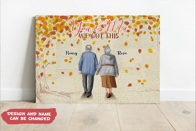 Personalized Gift For Couple You & Me We Got This Poster NT-HB2412222