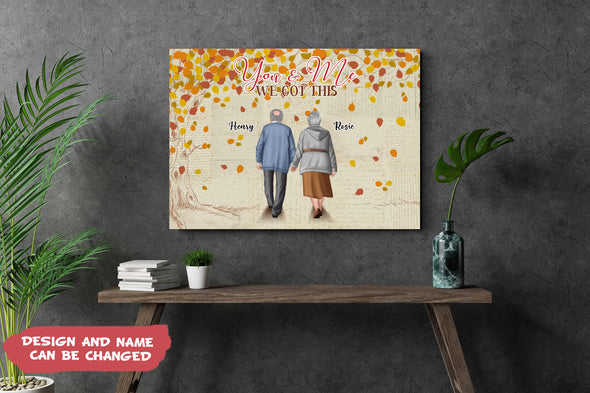 Personalized Gift For Couple You & Me We Got This Poster NT-HB2412222