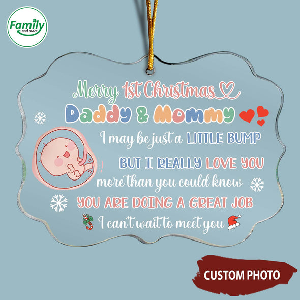 Gift For Future Daddy And Mommy I Really Love You More Than You Could Know Ornament - NT - HB1011225