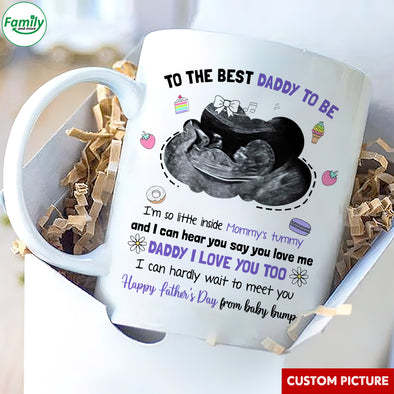 Personalized Gift For Future Daddy I Love You Too Mugs - PP - LT0405221