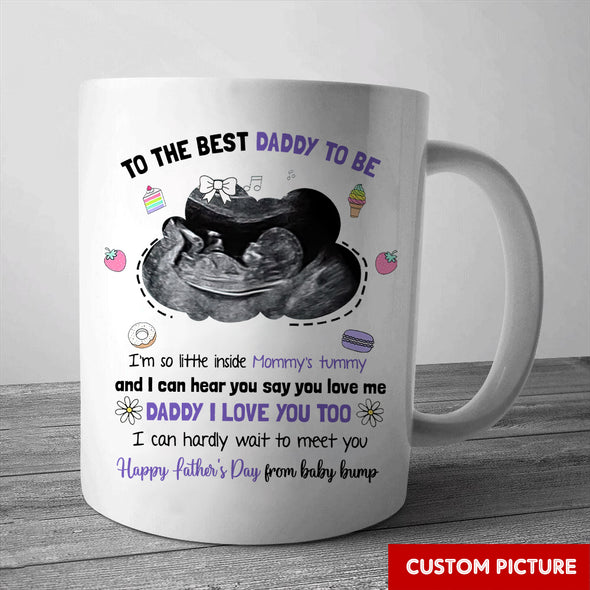 Personalized Gift For Future Daddy I Love You Too Mugs - PP - LT0405221