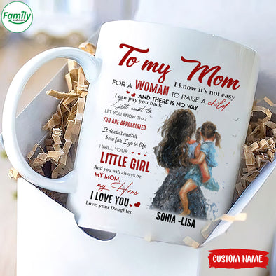 Gift For Mom It Doesn't Matter How Far I Go In Life Mugs  - PP - LT0612212