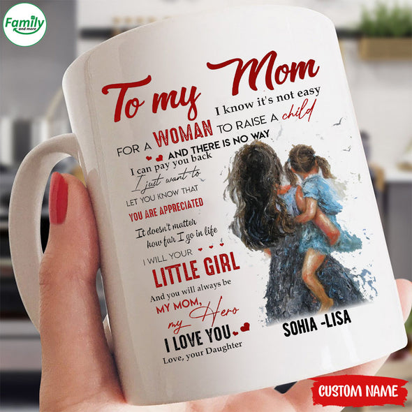 Gift For Mom It Doesn't Matter How Far I Go In Life Mugs  - PP - LT0612212