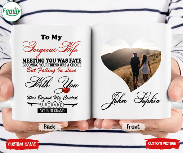 Personalized Gift For Wife Falling In Love With You Mugs - PP - LT1801222
