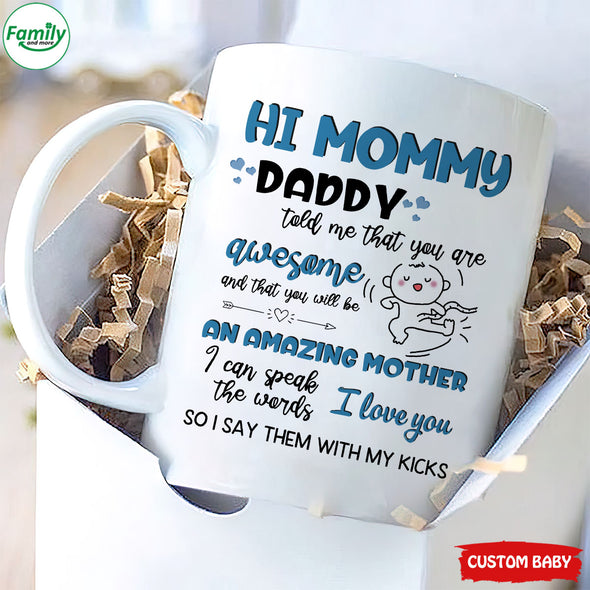 Gift For Future Mommy I Can Speak The Words I Love You Mugs - PP - LT0704221