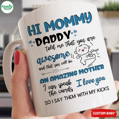 Gift For Future Mommy I Can Speak The Words I Love You Mugs - PP - LT0704221