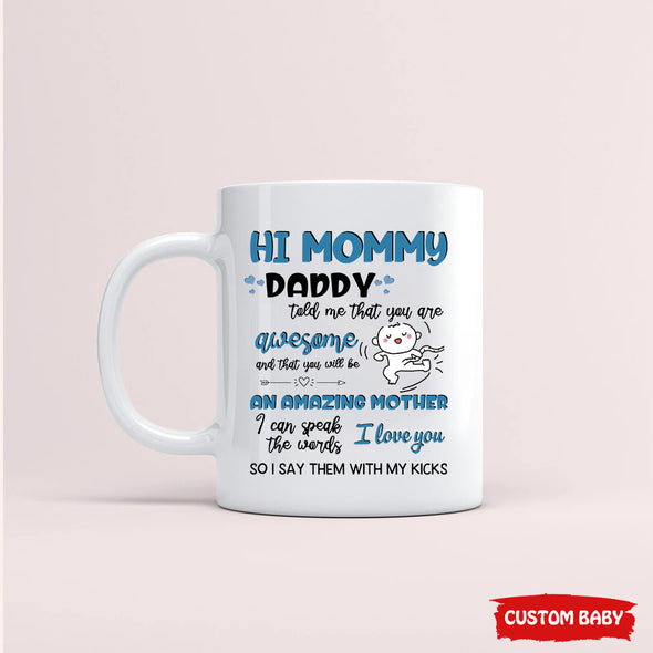 Gift For Future Mommy I Can Speak The Words I Love You Mugs - PP - LT0704221