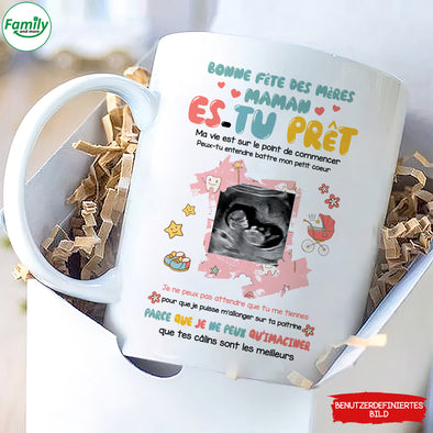 Cadeau Personnalisé Pour Future Maman Bonne Fête Des Mères Mugs - PP - LT1304221