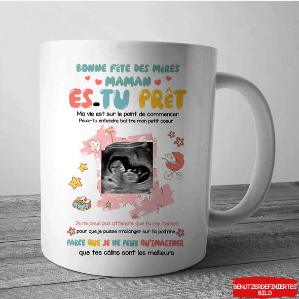 Cadeau Personnalisé Pour Future Maman Bonne Fête Des Mères Mugs - PP - LT1304221
