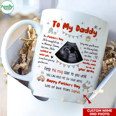 Personalized Gift For Future Daddy I Love You Too Mugs - PP - LT2604221