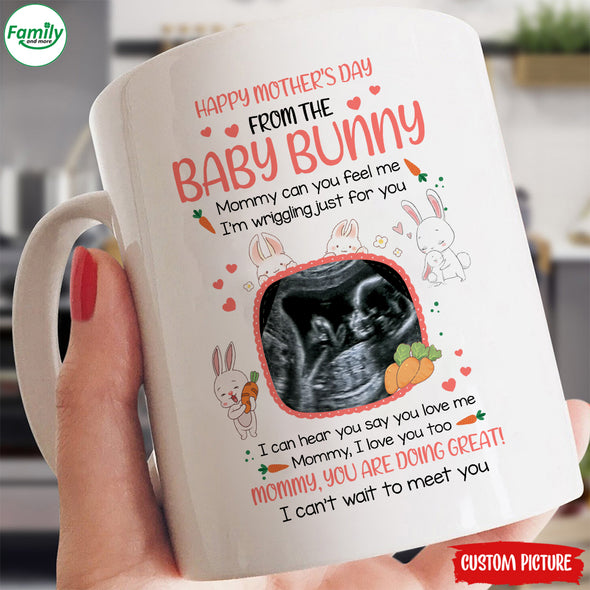 Personalized Gift For Future Mommy I Can Hear You Say You Love Me Mugs - PP - LT3003221