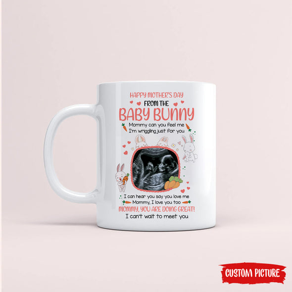 Personalized Gift For Future Mommy I Can Hear You Say You Love Me Mugs - PP - LT3003221
