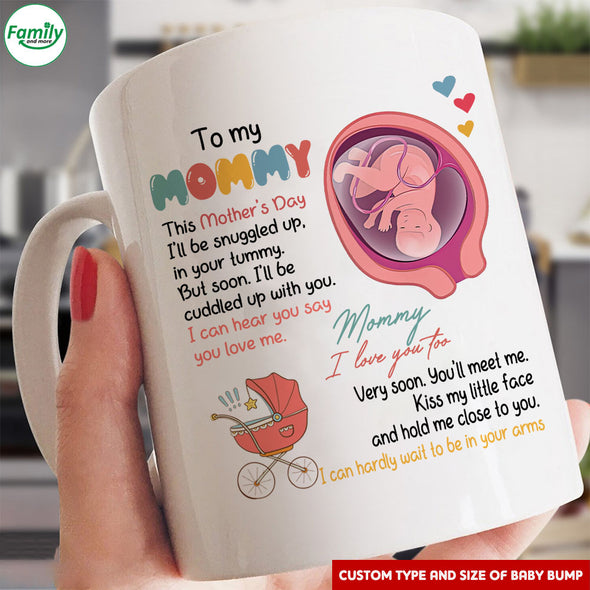 Gift For Future Mommy I Can Hear You Say You Love Me Mugs - PP - LT06042210
