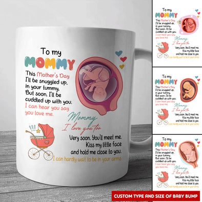 Gift For Future Mommy I Can Hear You Say You Love Me Mugs - PP - LT06042210