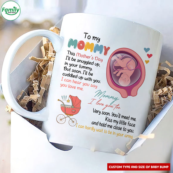 Gift For Future Mommy I Can Hear You Say You Love Me Mugs - PP - LT06042210