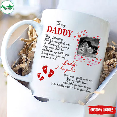 Personalized Gift For Future Daddy I Love You Too Mugs - PP - LT0601213