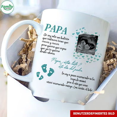 Benutzerdefinertes Bild Geschenk Für Zukünftigen Papa Este Dia Del Padre Mugs - PP - LT0605222