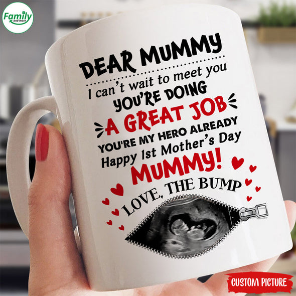 Personalized Gift For Future Mummy I Can't Wait To Meet You  Mugs - PP - LT0902222