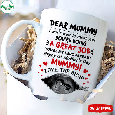 Personalized Gift For Future Mummy I Can't Wait To Meet You  Mugs - PP - LT0902222