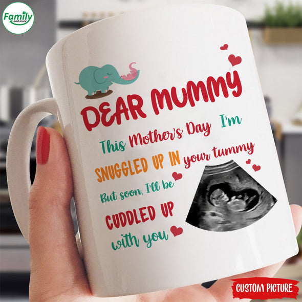 Personalized Gift For Future Mummy I'll Be Cuddled Up With You Mugs - PP - LT1002222