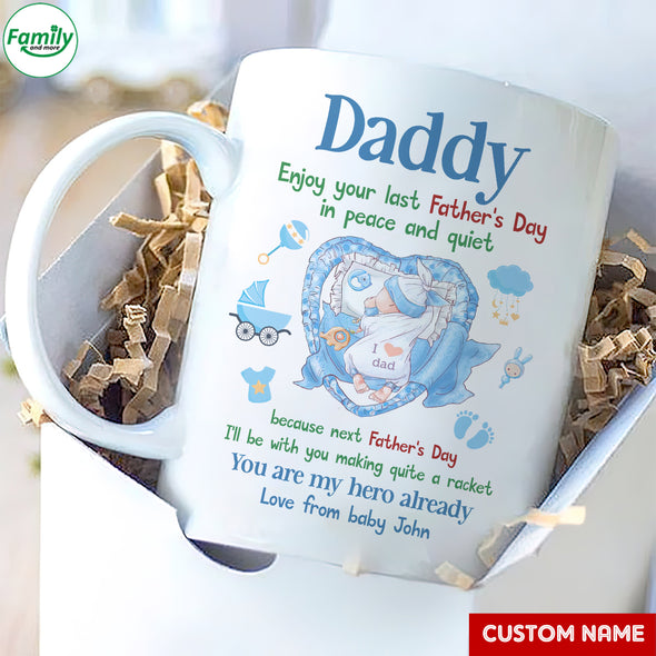 Gift For Future Daddy You Are My Hero Already Mugs - PP - LT1105222