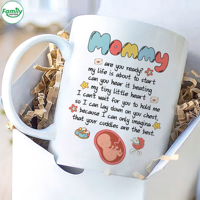 Gift For Future Mom Mommy, Are You Ready Mugs - PP - LT2503222