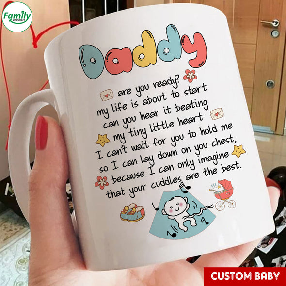 Gift For Future Daddy Happy Father's Day Mugs - LP - LT0905223