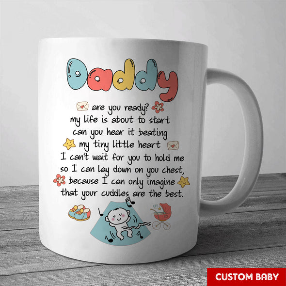 Gift For Future Daddy Happy Father's Day Mugs - LP - LT0905223