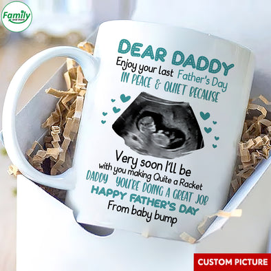 Personalized Gift For Future Daddy You're Doing A Great Job Mugs - PP - LT1105223