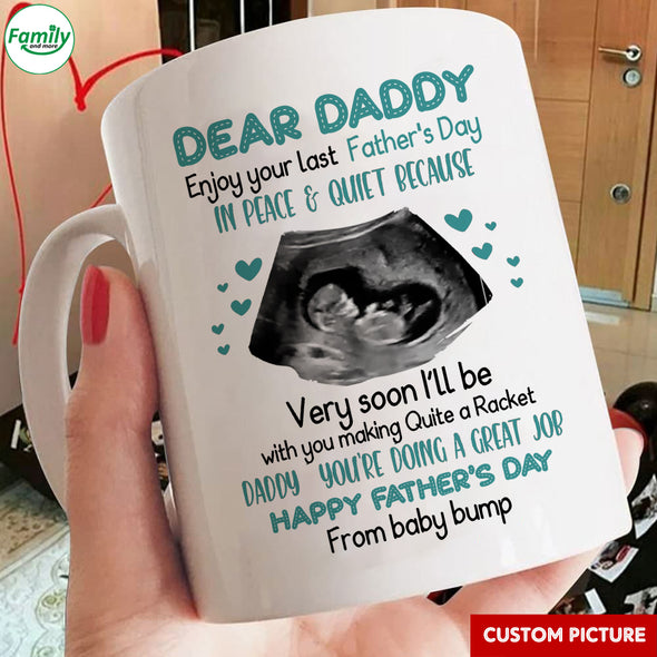 Personalized Gift For Future Daddy You're Doing A Great Job Mugs - PP - LT1105223