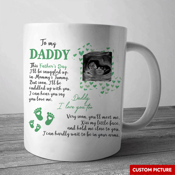 Personalized Gift For Future Daddy I Love You Too Mugs - PP - LT1205223