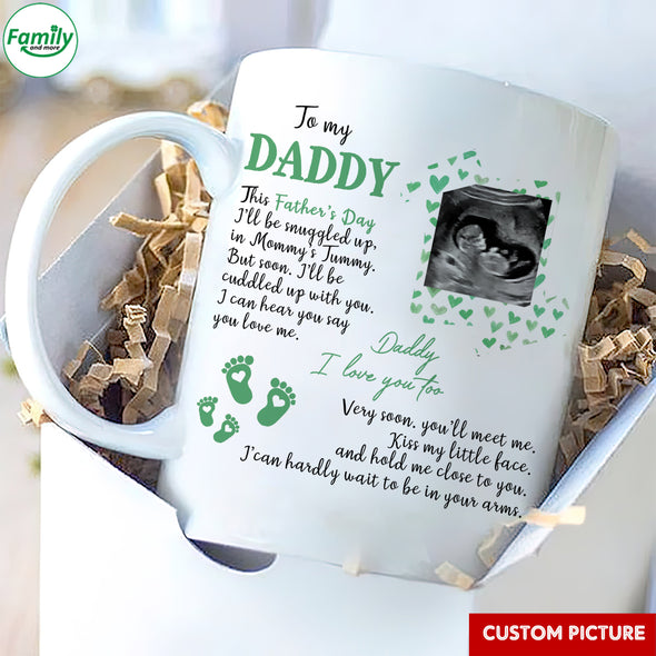 Personalized Gift For Future Daddy I Love You Too Mugs - PP - LT1205223