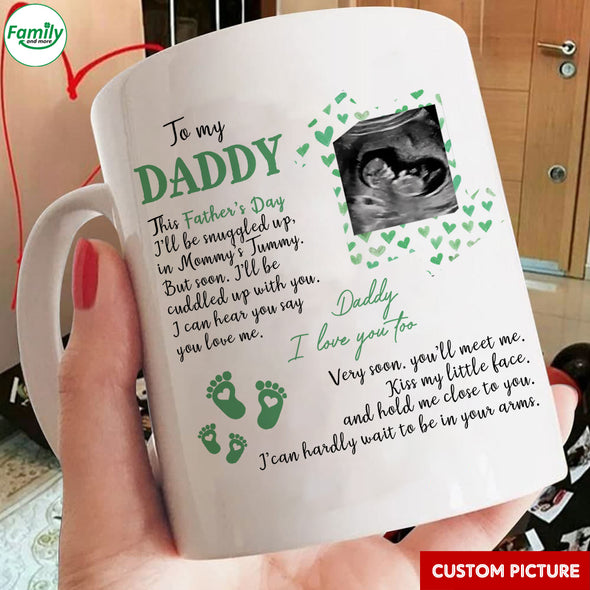 Personalized Gift For Future Daddy I Love You Too Mugs - PP - LT1205223