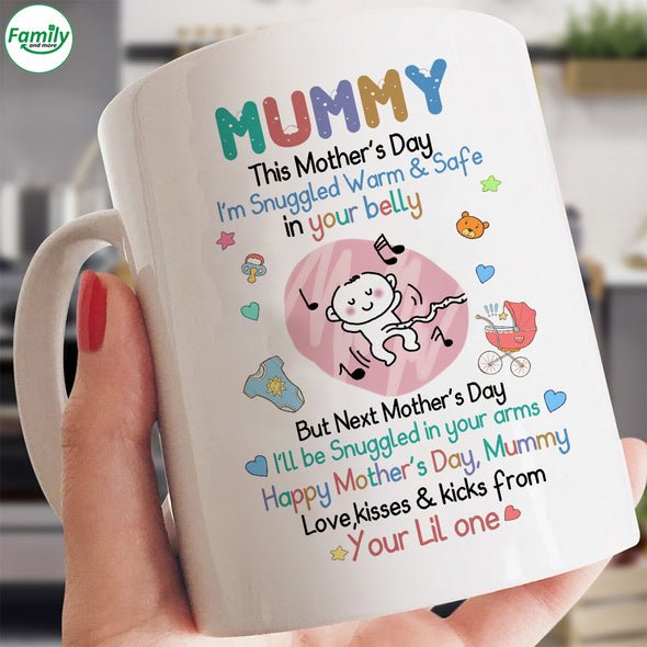 Gift For Future Mummy Your Lil One Mugs - PP - LT1502223