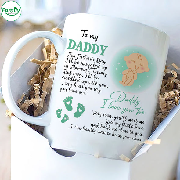 Gift For Future Daddy I Love You Too Mugs - PP - LT1605223