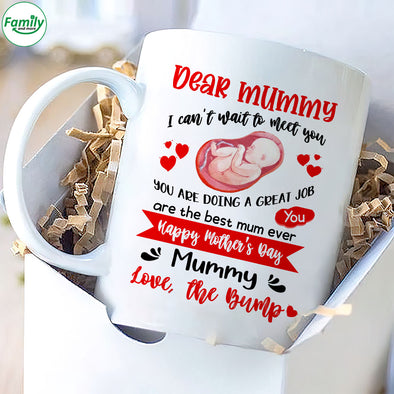 Gift For Future Mummy I Can't Wait To Meet You Mugs - PP - LT1802223