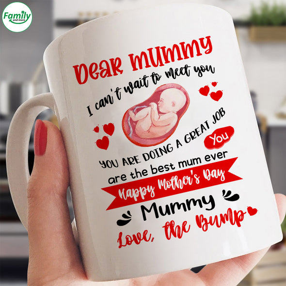 Gift For Future Mummy I Can't Wait To Meet You Mugs - PP - LT1802223