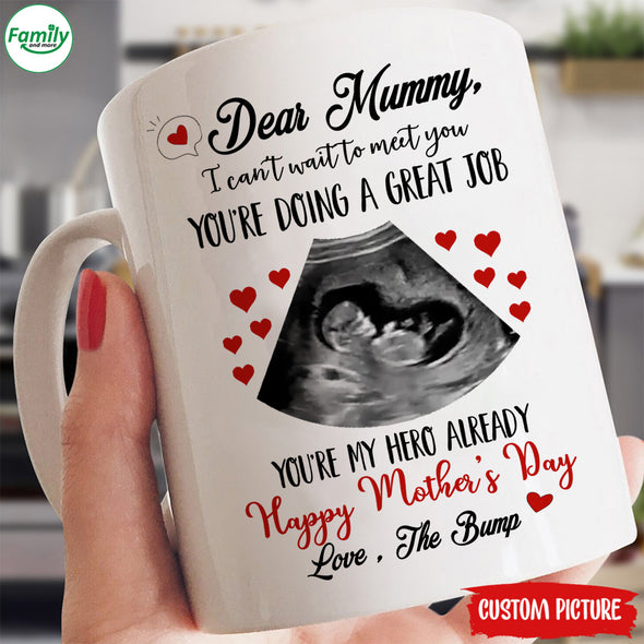 Personalized Gift For Future Mummy You Are Doing A Great Job Mugs - PP - LT2201223