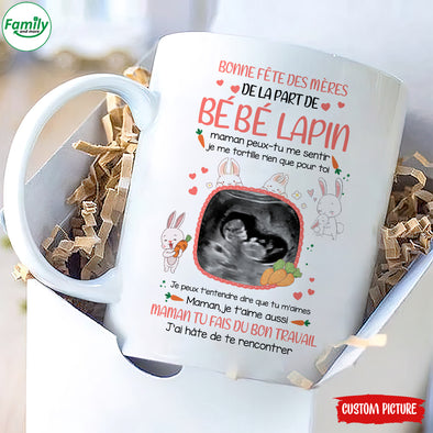 Bonne Fête Des Mères De La Part De Bébé Lapin Mugs - PP - LT0504223