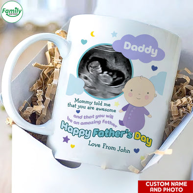 Personalized Gift For Future Daddy Happy Father's Day Mugs - PP - LT1405224